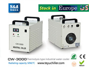 S&A water-cooled chiller CW-3000 AC220V,  50Hz for co2 laser or CNC spi